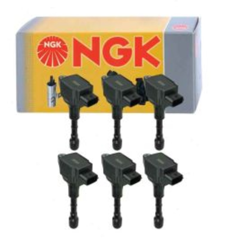 6 pc NGK Ignition Coils for 2009-2012 Infiniti FX35 3.5L V6