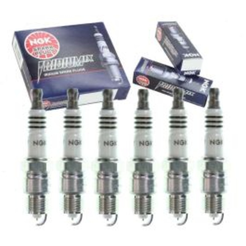 6 pc NGK Iridium IX 7559 UR45IX Spark Plugs