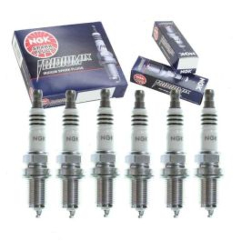 6 pc NGK Iridium IX Spark Plugs for 1995-1996 Dodge B2500 3.9L V6