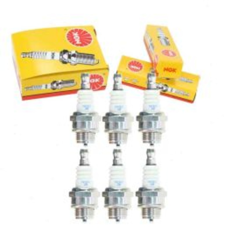 6 pc NGK Standard 7421 BMR6A Spark Plugs
