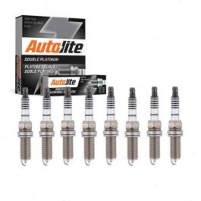 8 pc Autolite Double Platinum APP5682 Spark Plug