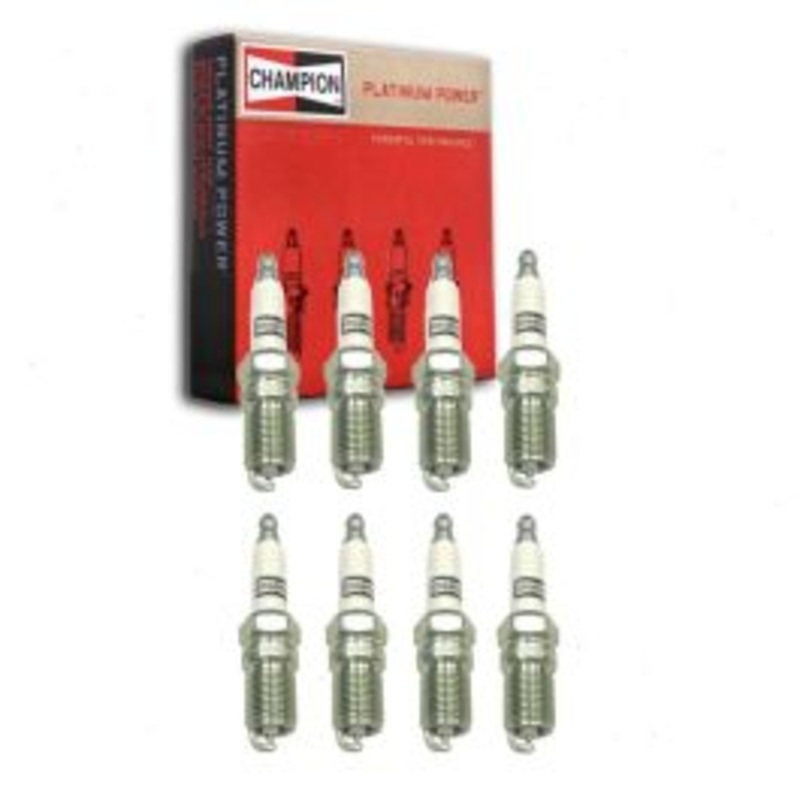 8 pc Champion Platinum Spark Plugs for 1997-1999 Ford F-250 5.4L V8