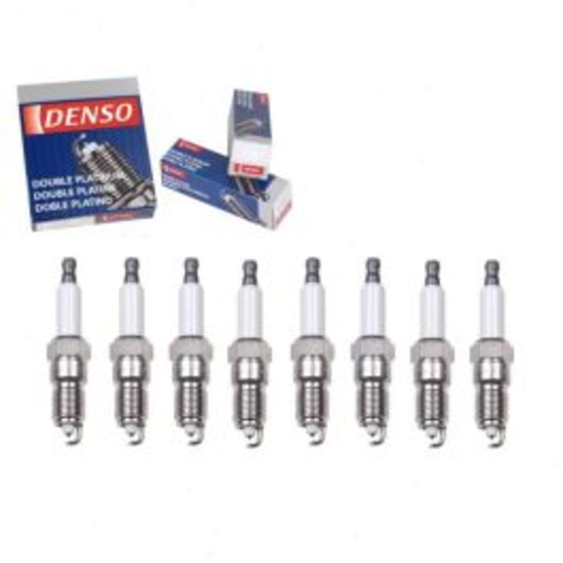 8 pc DENSO Double Platinum Spark Plugs for 2001-2006 Chevrolet Suburban 2500 8.1L V8