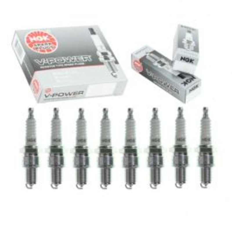 8 pc NGK V-Power Spark Plugs for 1977-1980 Bentley T2 Series
