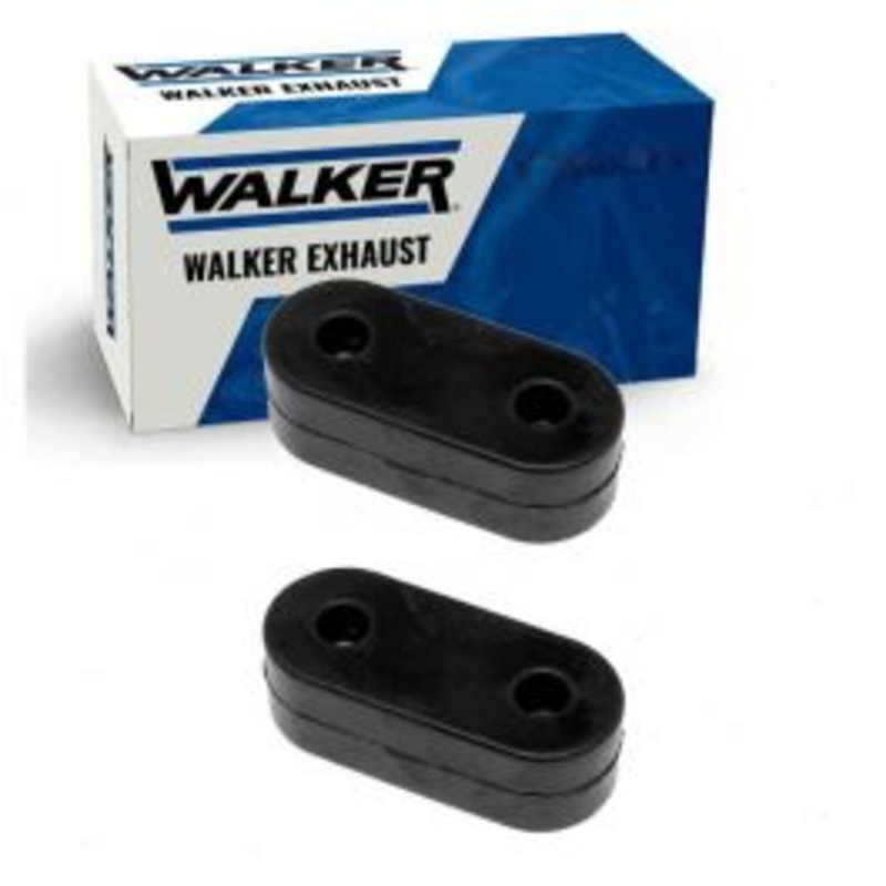 2 pc Walker Int Pipe Exhaust System Insulators for 1990-1995 Chevrolet K3500 5.7L 6.2L V8