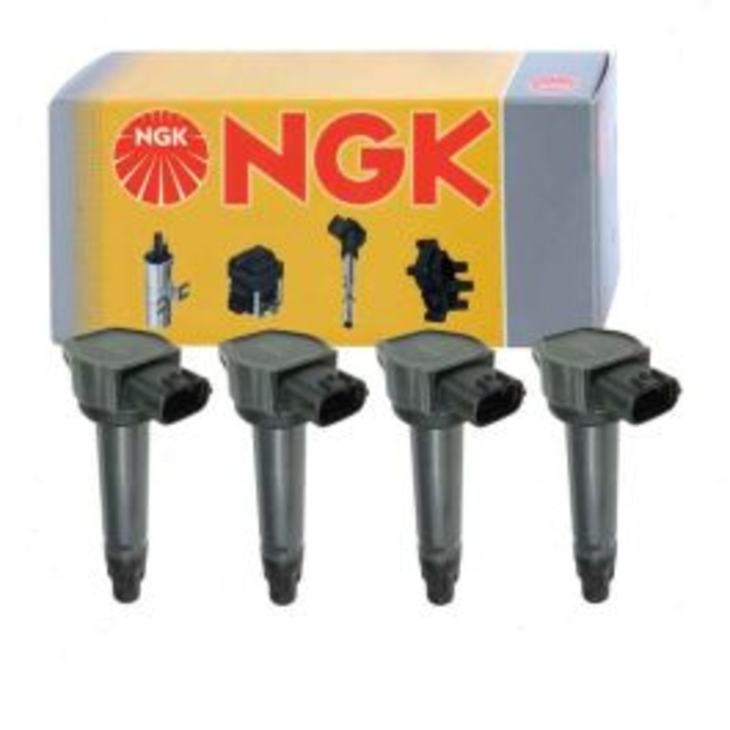 4 pc NGK Ignition Coils for 2008-2013 Mitsubishi Outlander 2.4L L4
