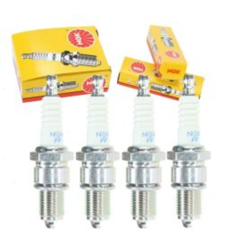 4 pc NGK Standard Spark Plugs for 1973-1979 Honda Civic 1.2L 1.5L L4