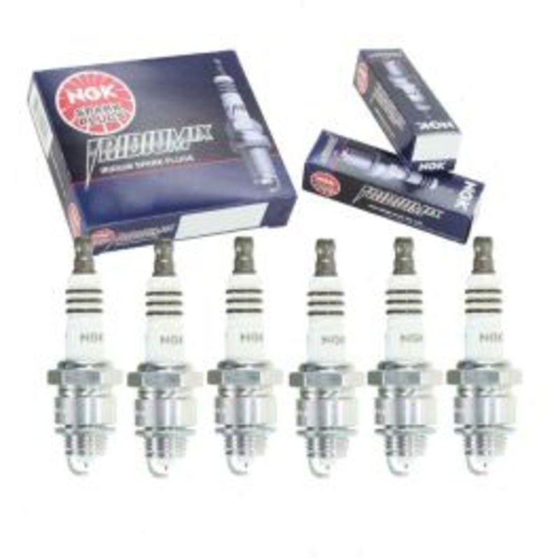 6 pc NGK Iridium IX Spark Plugs for 1968-1969 International 1100B 3.9L L6