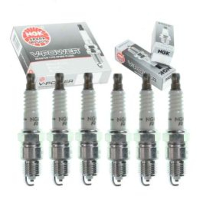 6 pc NGK V-Power Spark Plugs for 1981-1985 Oldsmobile 98 3.0L 3.8L 4.1L V6