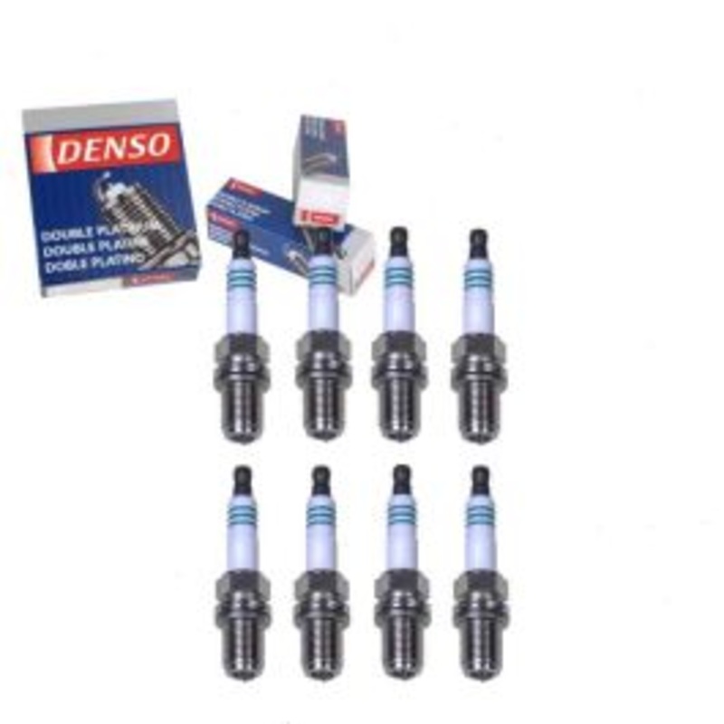 8 pc DENSO Double Platinum 3173 PKJ20CR8 Spark Plugs