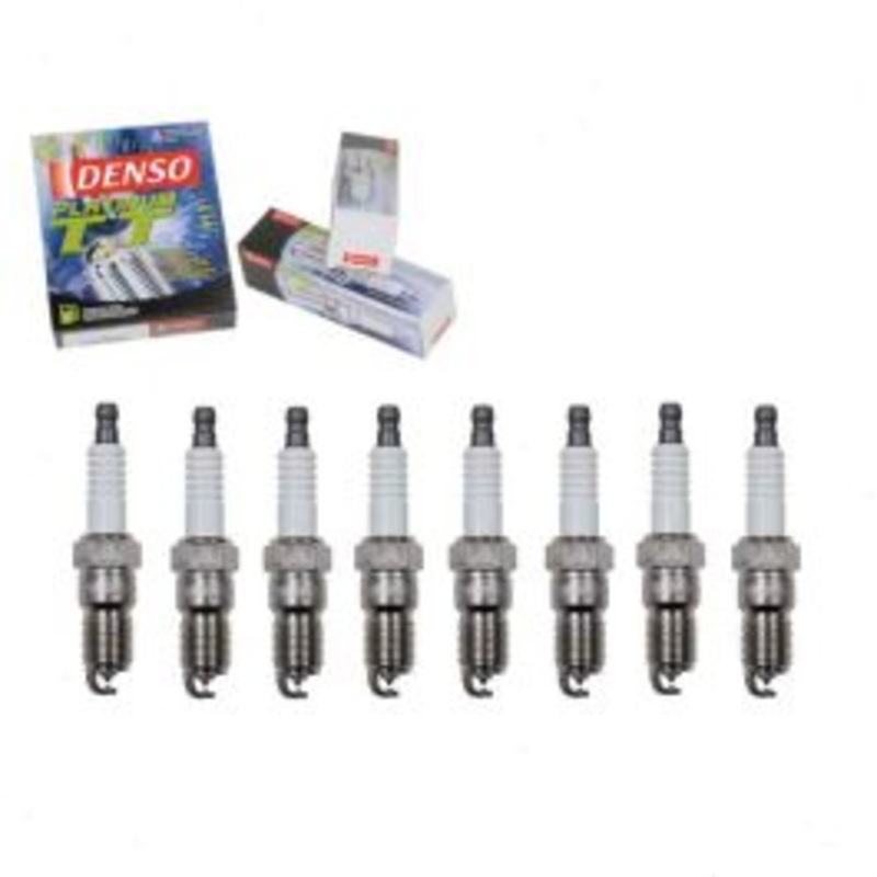8 pc DENSO Platinum TT Spark Plugs for 1982-2005 Cadillac DeVille 4.1L 4.5L 4.6L 4.9L V8