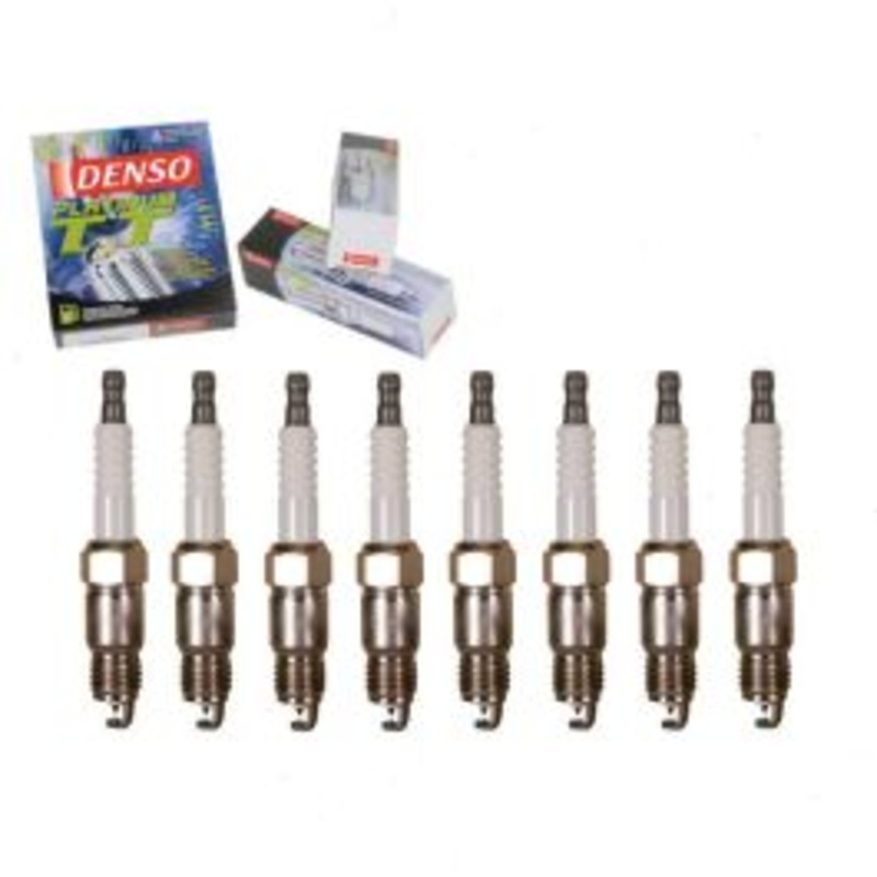 8 pc DENSO Platinum TT Spark Plugs for 1987 GMC V1500 5.0L 5.7L V8