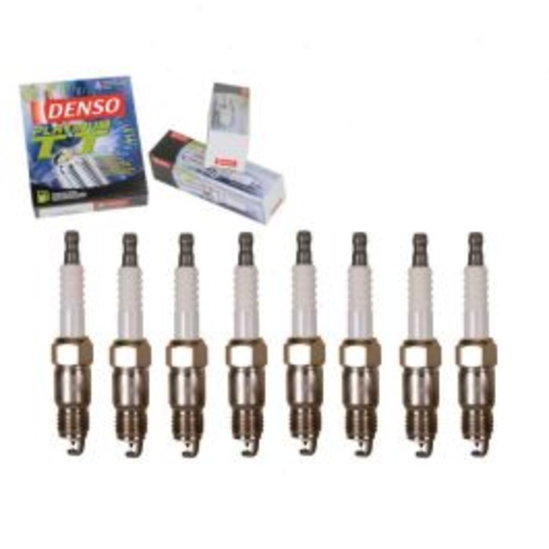 8 pc DENSO Platinum TT Spark Plugs for 1991-1995 Chevrolet C3500HD 5.7L 7.4L V8