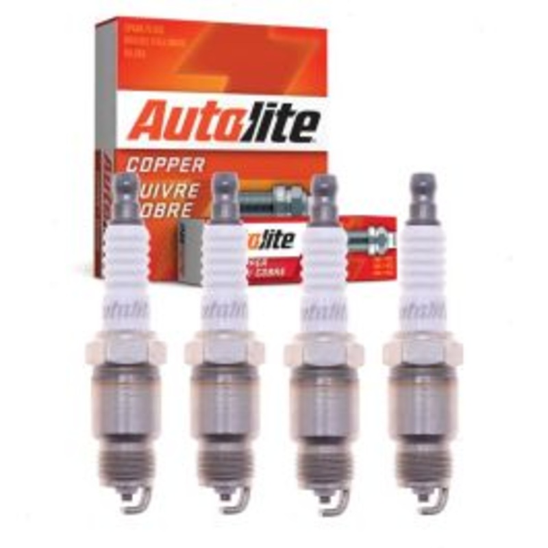4 pc Autolite Copper Core Spark Plugs for 1982 Oldsmobile Firenza
