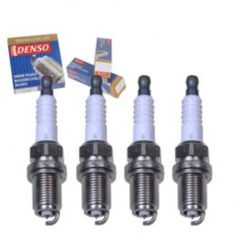 4 pc DENSO Iridium Long Life Spark Plugs for 1991-1998 Nissan 240SX 2.4L L4