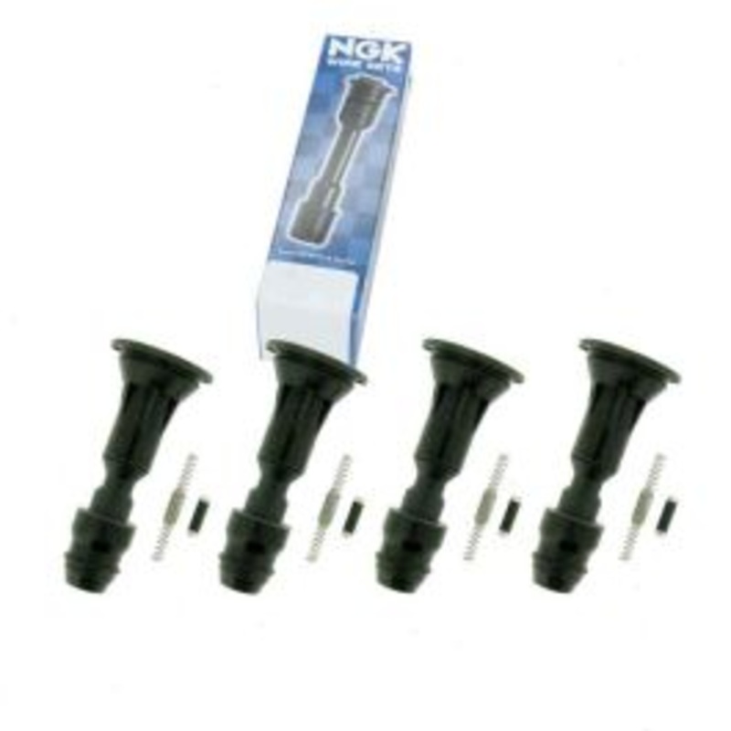 4 pc NGK Ignition Coil Boots for 2006-2007 Saturn Ion 2.2L 2.4L L4
