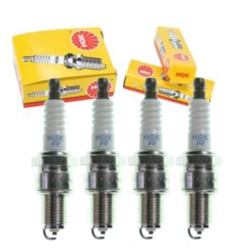 4 pc NGK Standard Spark Plugs for 1992-1995 Hyundai Elantra 1.6L 1.8L L4