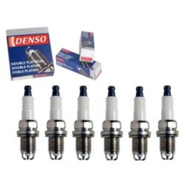 6 pc DENSO Double Platinum 3253 PK20TR11 Spark Plugs