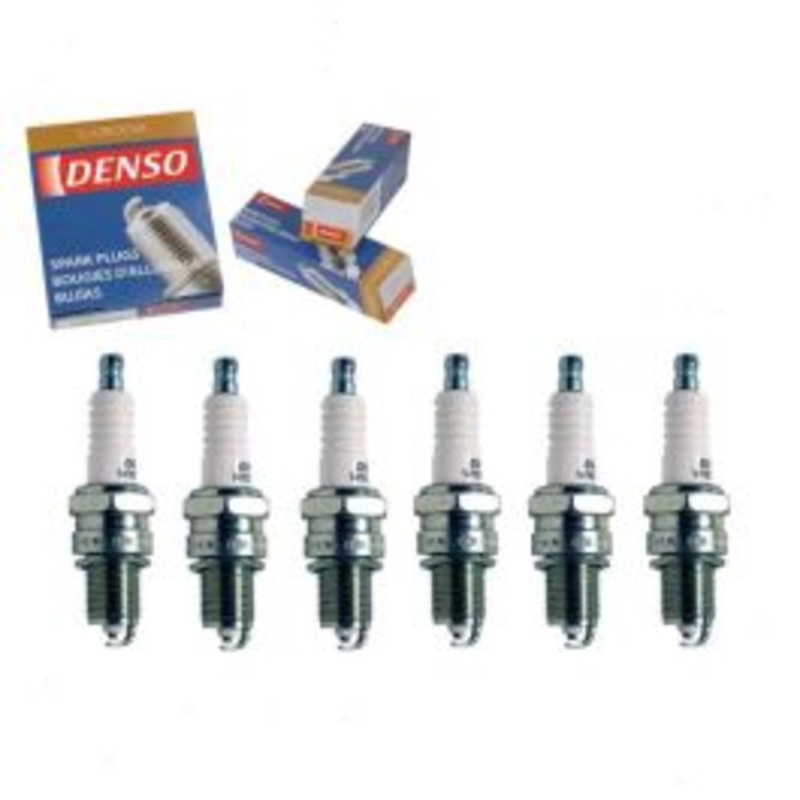6 pc DENSO Standard U-Groove Spark Plugs for 1969-1971 Jaguar XJ 4.2L L6