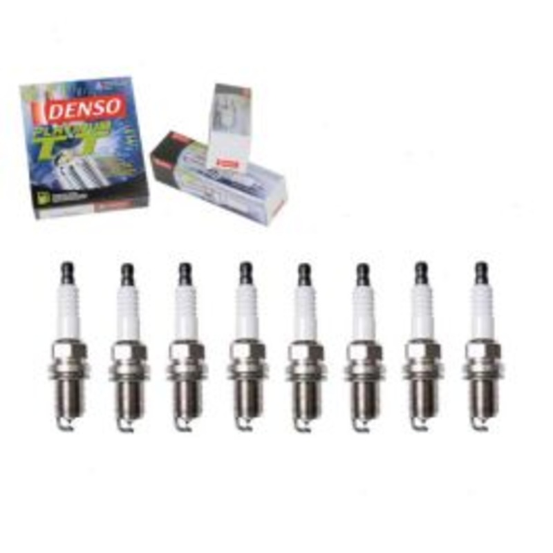 8 pc DENSO Platinum TT Spark Plugs for 1992-1994 Dodge B350 5.2L 5.9L V8