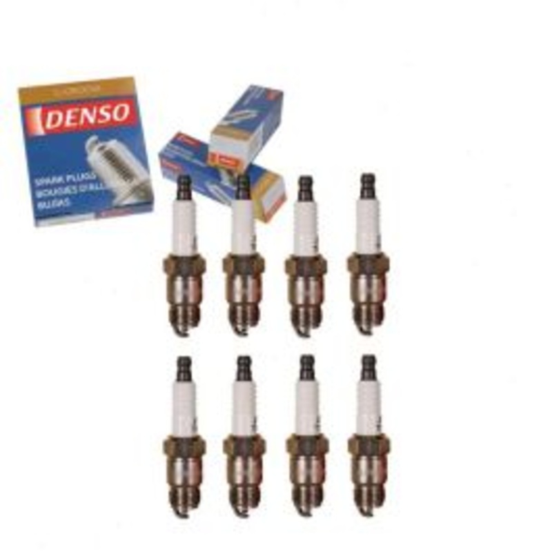 8 pc DENSO Standard U-Groove Spark Plugs for 1972-1975 Buick Estate Wagon 5.7L 7.5L V8