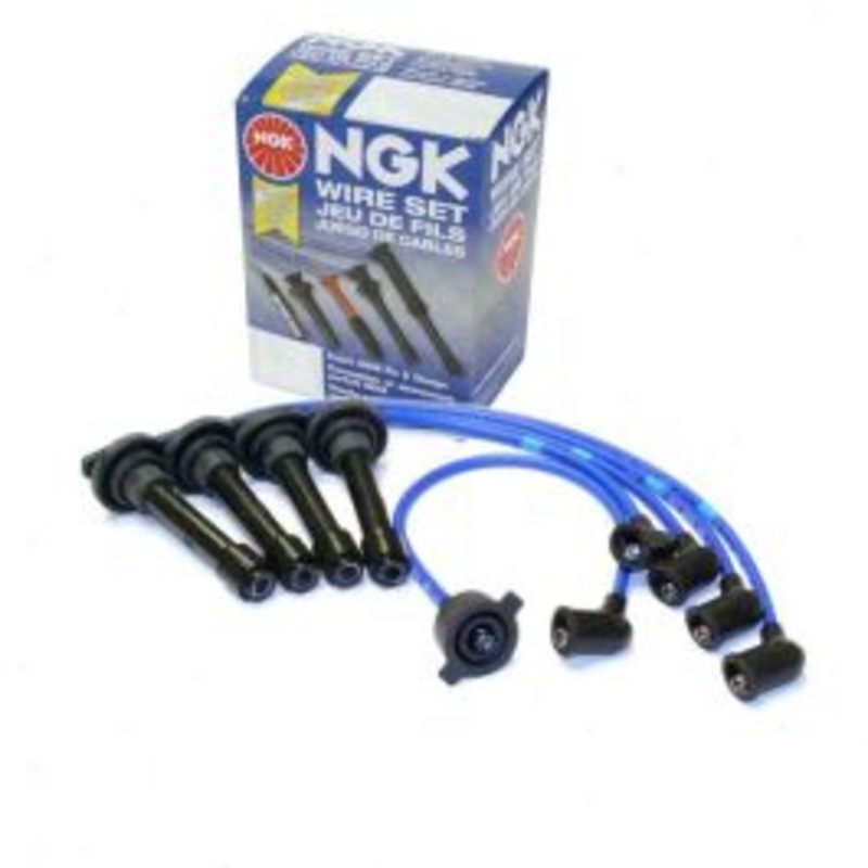NGK Spark Plug Wire Set for 1988-1991 Honda Prelude 2.0L 2.1L L4