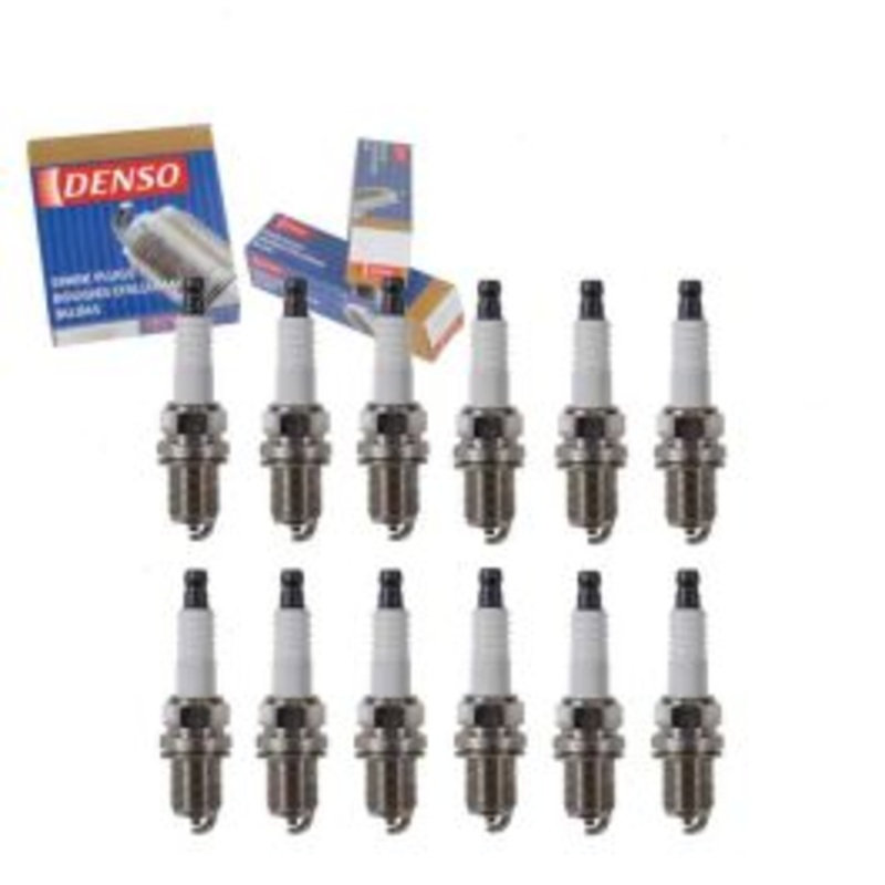 12 pc DENSO Standard Spark Plugs for 1998-2003 Mercedes-Benz CLK320 3.2L V6