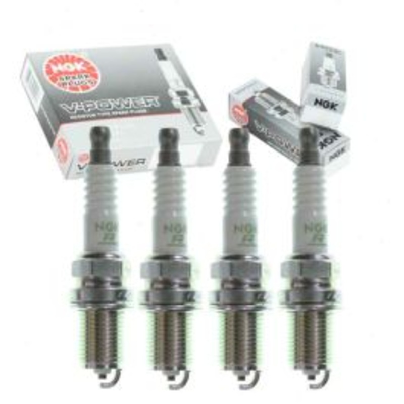 4 pc NGK V-Power Spark Plugs for 2005-2010 Kia Sportage 2.0L L4