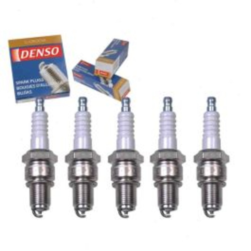 5 pc DENSO Standard U-Groove Spark Plugs for 1986-1988 Audi 5000 Quattro 2.2L 2.3L L5