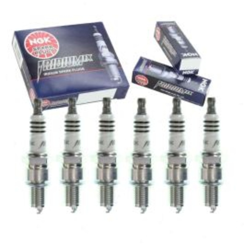 6 pc NGK Iridium IX Spark Plugs for 1972-1973 International 1110 4.2L L6
