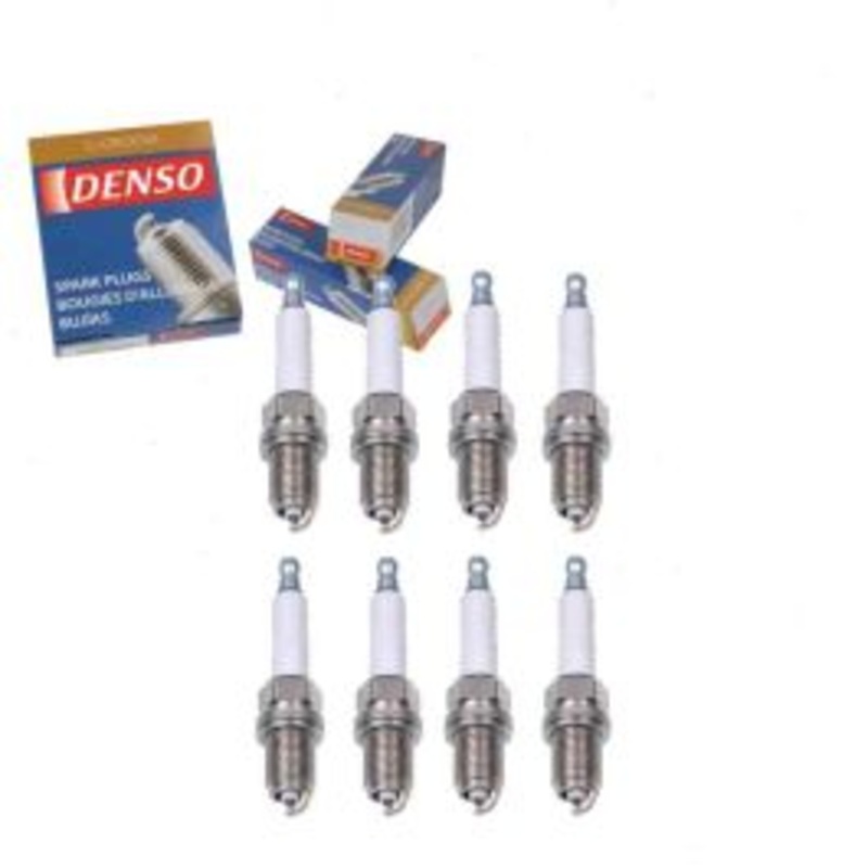 8 pc DENSO Standard U-Groove Spark Plugs for 1987 Pontiac Firebird 5.7L V8