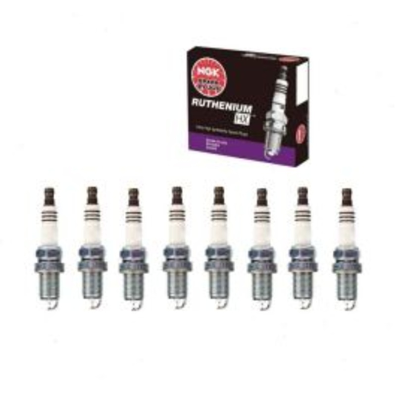 8 pc NGK Ruthenium HX Spark Plugs for 1997-2006 Audi A8 Quattro 4.2L V8