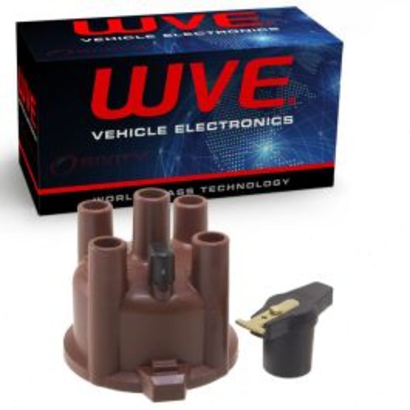 Wells WVE Distributor Cap & Rotor Kit for 1976-1984 Toyota Celica Corolla Corona Pickup Starlet 1.2L 1.3L 1.6L 2.2L L4