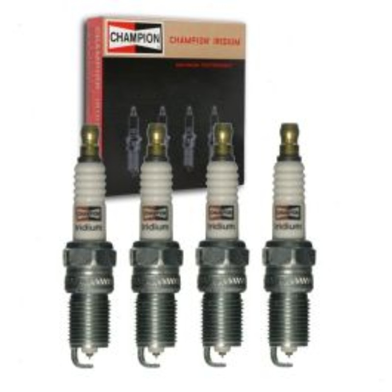4 pc Champion Iridium Spark Plugs for 1995-1998 Oldsmobile Achieva 2.3L 2.4L L4