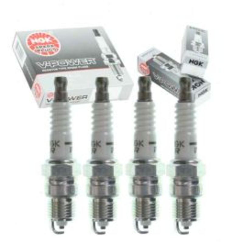 4 pc NGK V-Power Spark Plugs for 1982-1986 Oldsmobile Firenza 1.8L 2.0L L4