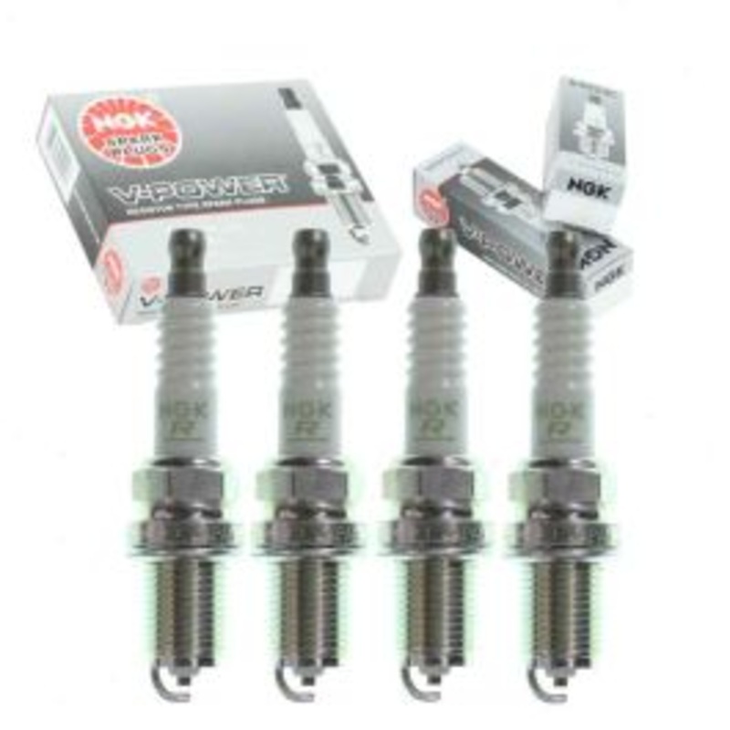 4 pc NGK V-Power Spark Plugs for 1989 Isuzu I-Mark 1.6L L4