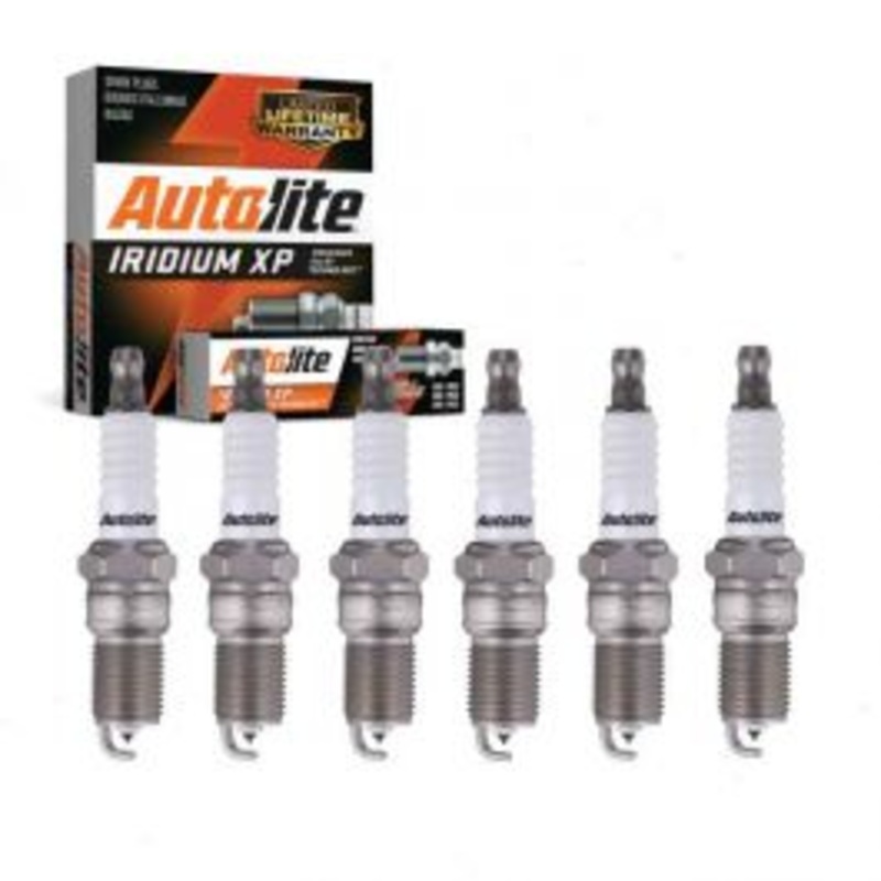 6 pc Autolite Iridium XP Spark Plug for 1983 Mercury Capri 3.8L V6