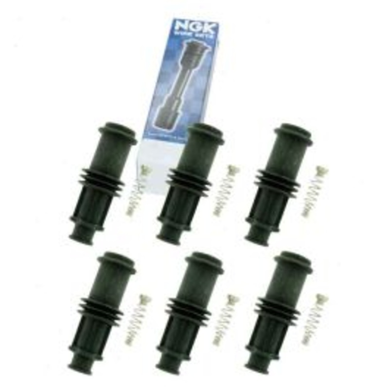 6 pc NGK Ignition Coil Boots for 1999-2001 Cadillac Catera 3.0L V6