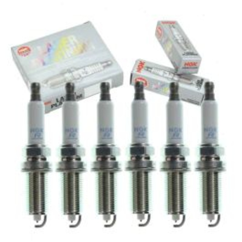 6 pc NGK Laser Platinum Spark Plugs for 2009-2010 BMW 528i xDrive 3.0L L6