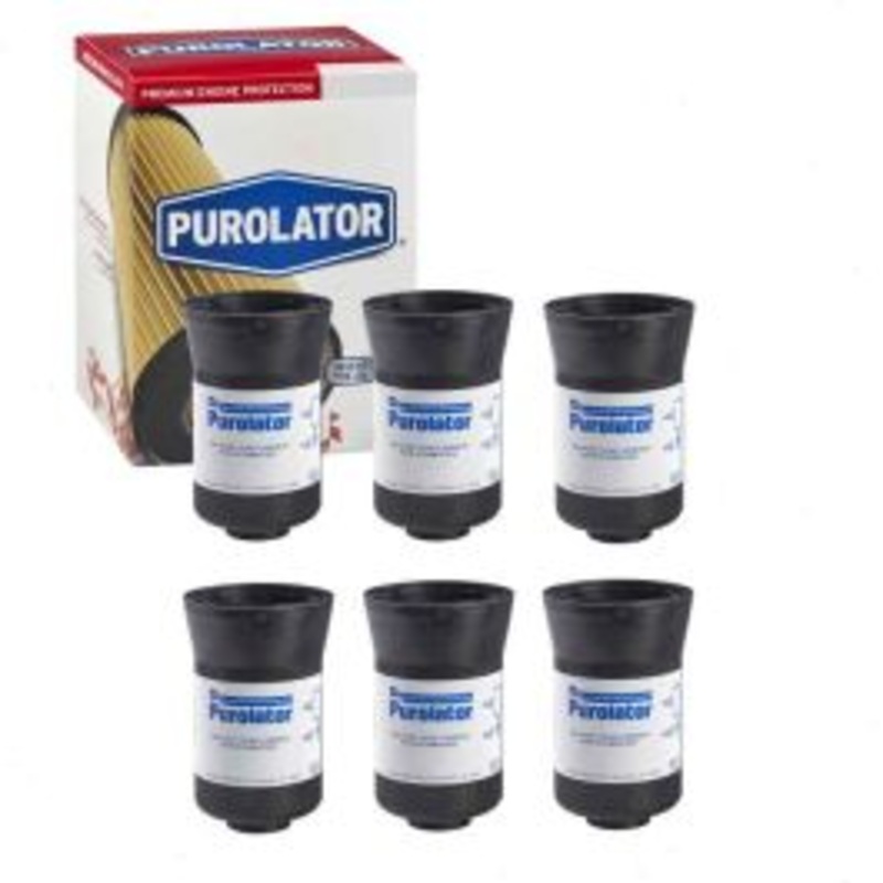 6 pc Purolator F56117 Fuel Filters