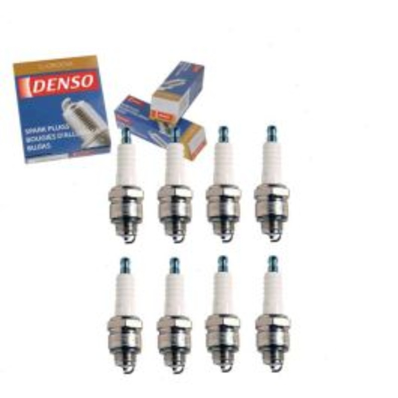 8 pc DENSO Standard U-Groove Spark Plugs for 1968-1973 Plymouth Fury I 6.3L 7.2L V8