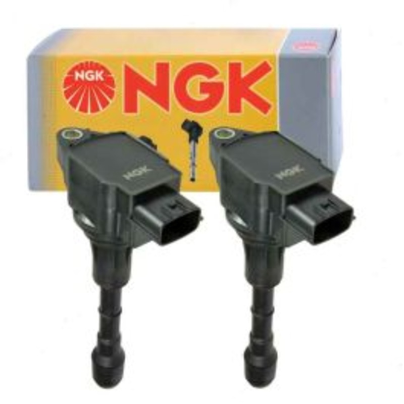 2 pc NGK Ignition Coils for 2009-2013 Infiniti FX50 5.0L V8