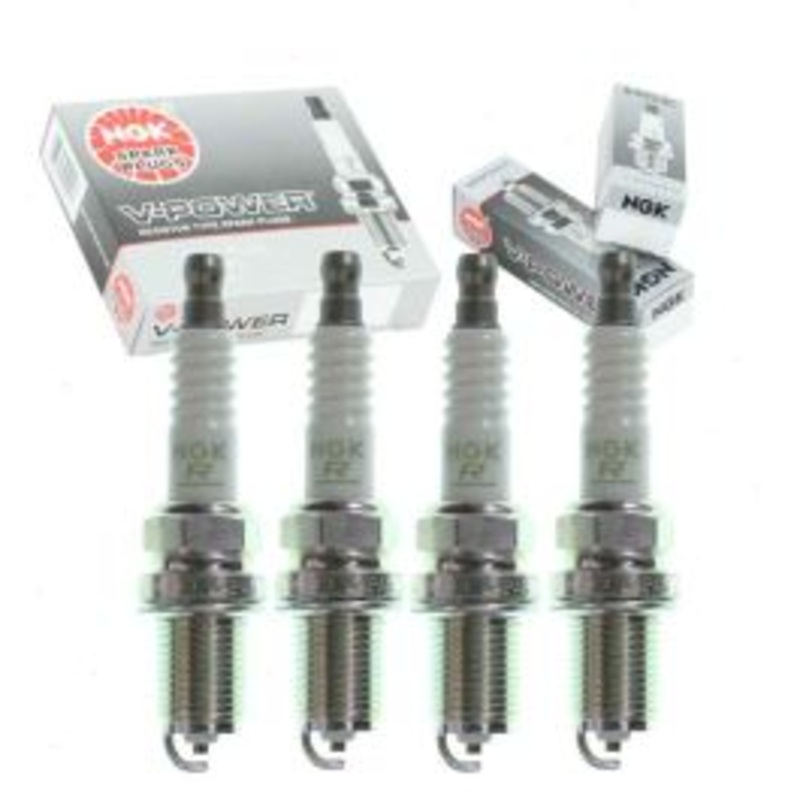 4 pc NGK V-Power Spark Plugs for 2001-2005 Dodge Stratus 2.4L L4