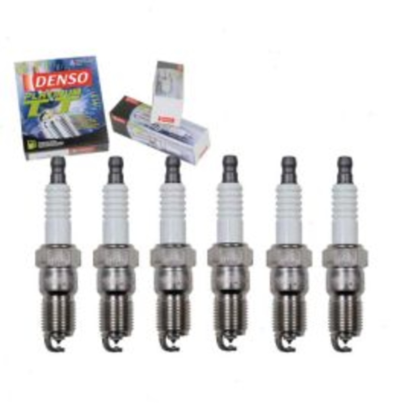 6 pc DENSO Platinum TT Spark Plugs for 1992-2004 Oldsmobile Silhouette 3.4L 3.8L V6