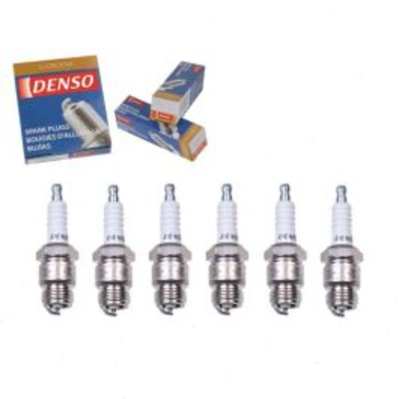 6 pc DENSO Standard U-Groove Spark Plugs for 1964 Mercury Cyclone 3.3L L6