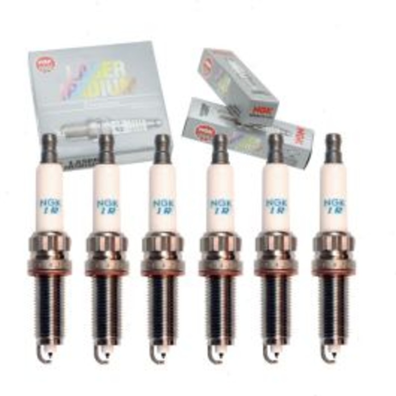 6 pc NGK Laser Iridium Spark Plugs for 2013-2015 BMW 740i 3.0L L6
