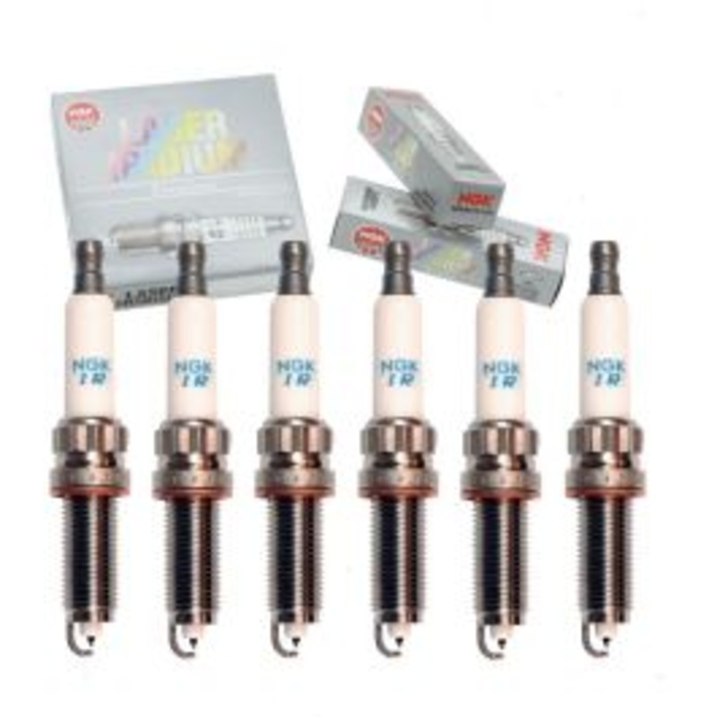 6 pc NGK Laser Iridium Spark Plugs for 2013-2015 BMW ActiveHybrid 7 3.0L L6