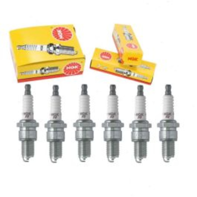 6 pc NGK Standard 4008 BPR6ES SOLID Spark Plugs