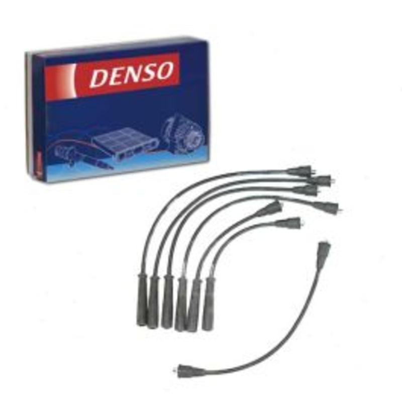DENSO Spark Plug Wire Set for 1969-1976 Triumph TR6 2.5L L6
