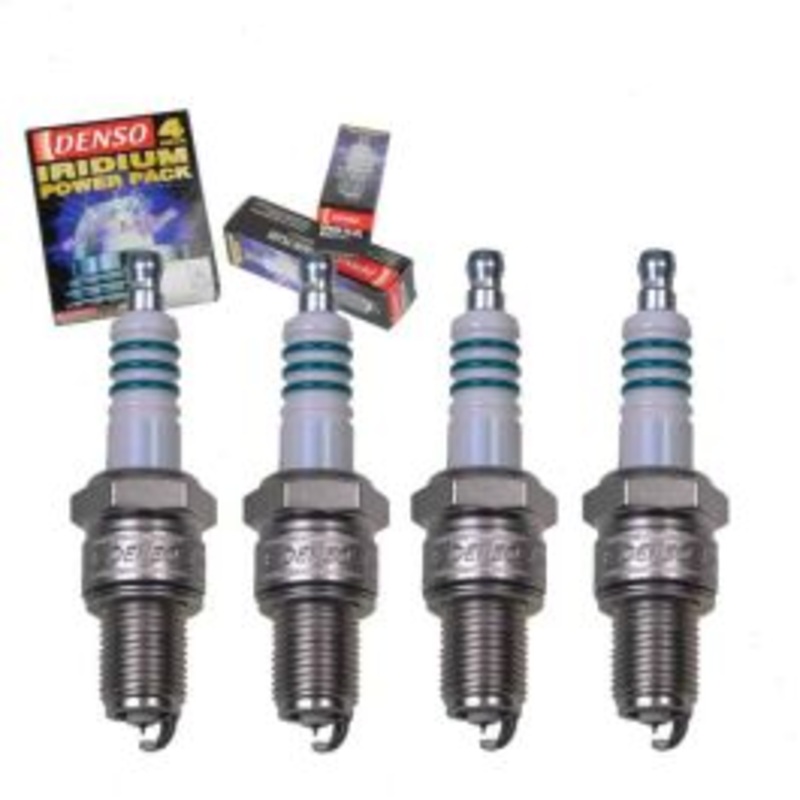 4 pc DENSO Iridium Power Spark Plugs for 1968-1969 BMW 2000c 2.0L L4
